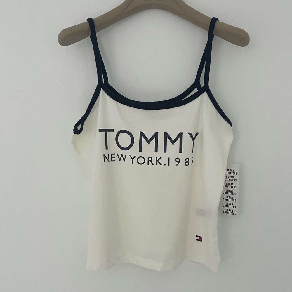 Tommy Hilfiger Urban Outfitters Y2K Cropped Tank Top